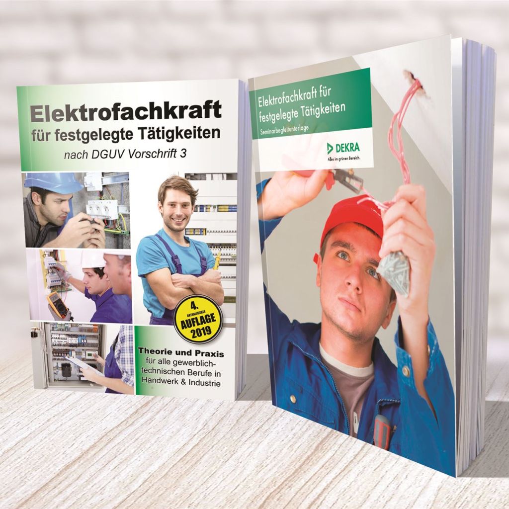 Elektrofachkraft für festgelegte Tätigkeiten: Ihr Logo auf dem Umschlag
